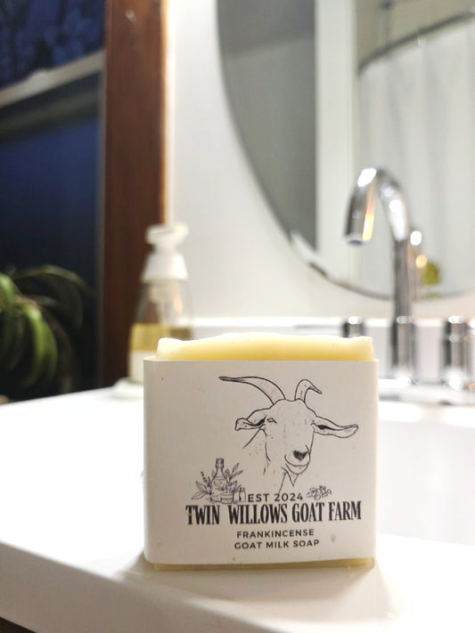 Frankincense goat milk soap