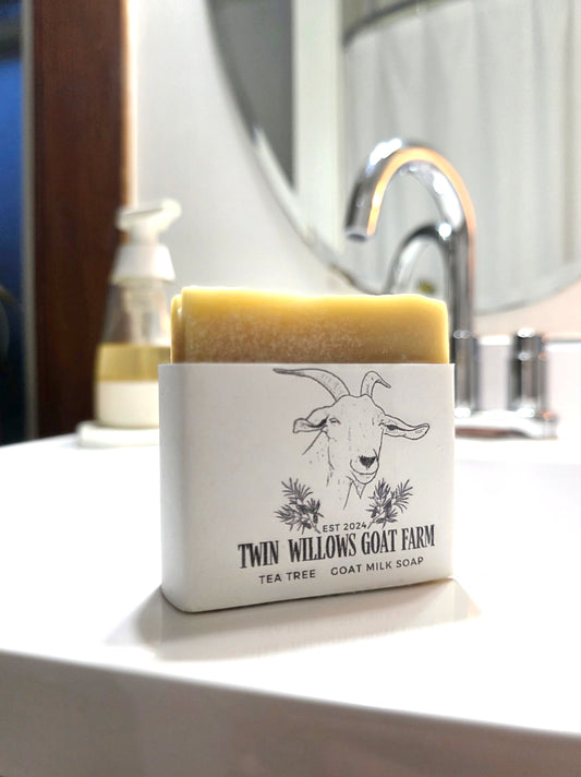 Tea Tree goat milk soap