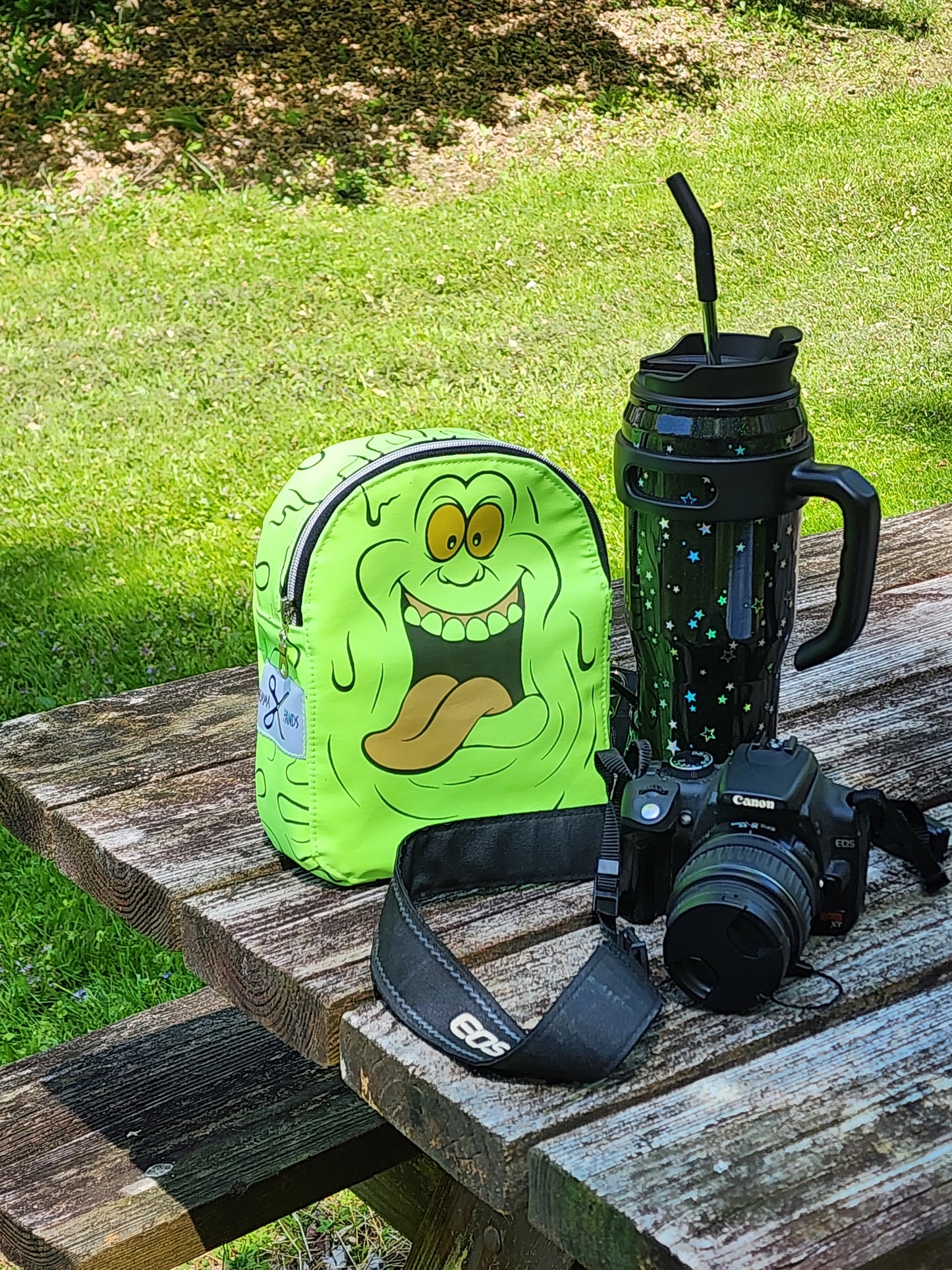 Glow in in the dark cross body slimer