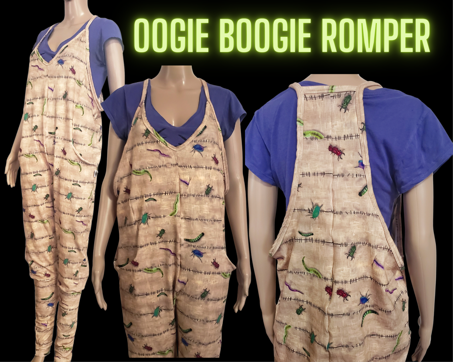 XL Oogie boogie romper