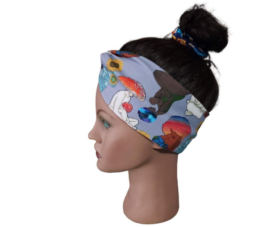 Nursing shrooms headband