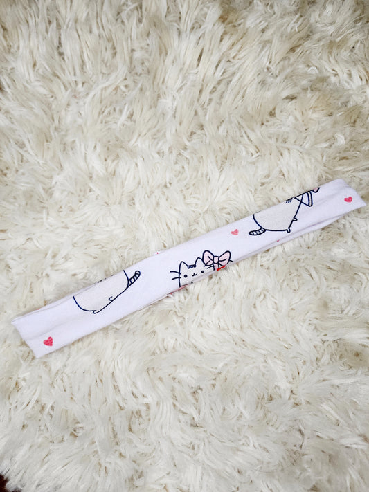 Plusheen valentines cat thin headband