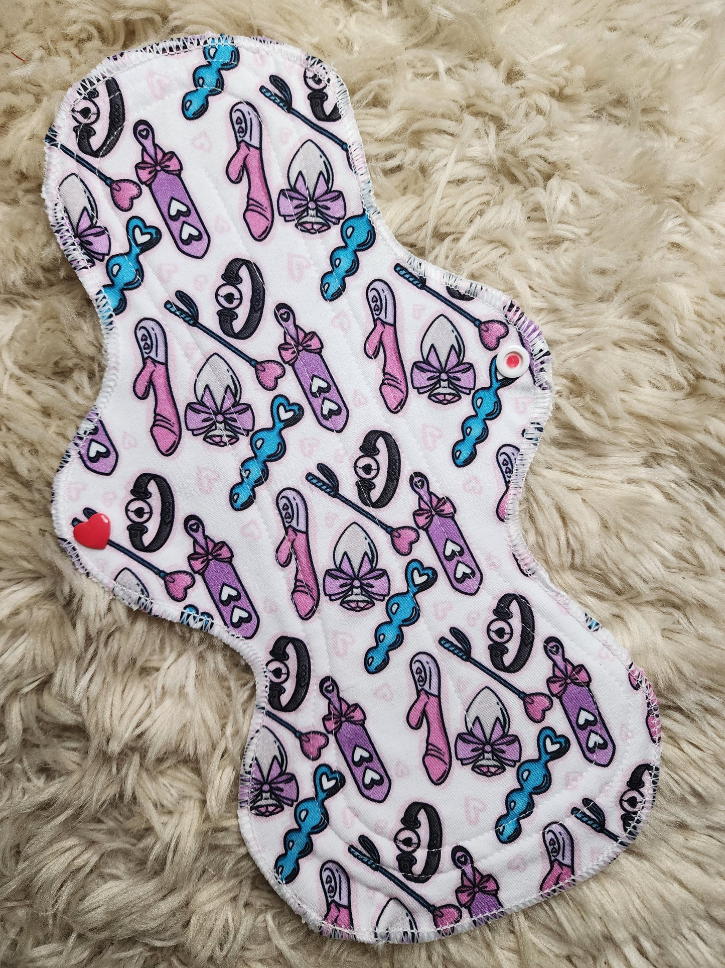 12" Kinky cloth pad