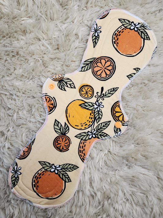 16" Oranges cloth pad