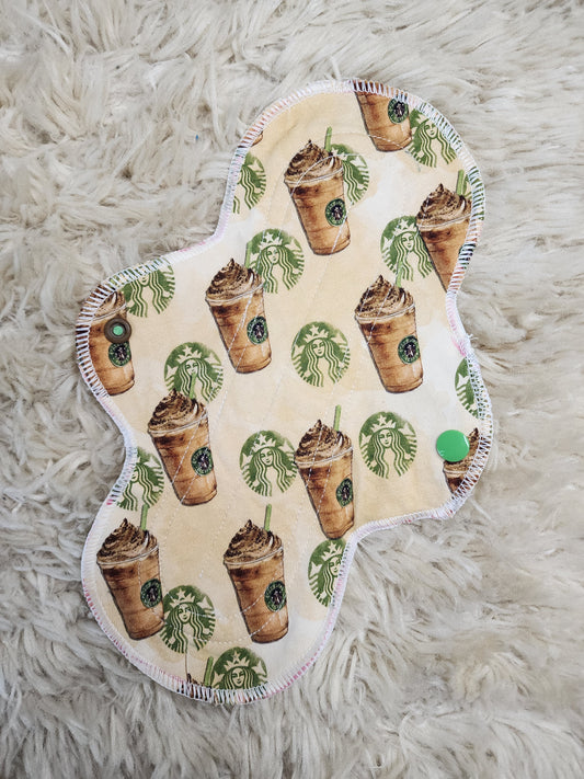 10" Starbucks cloth pad