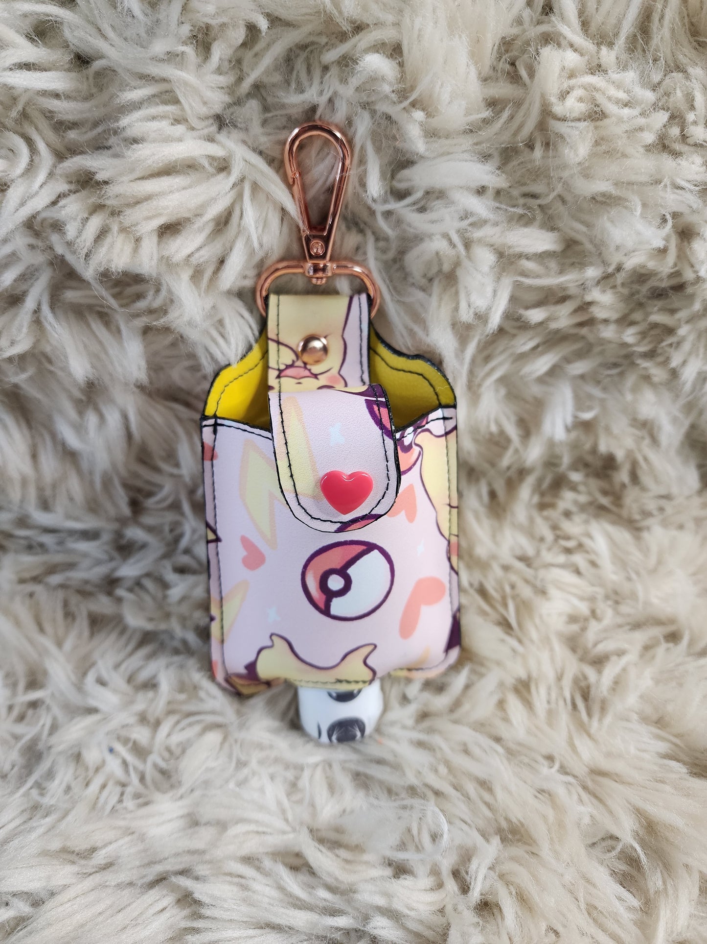 Pika love hand sanitizer pouch